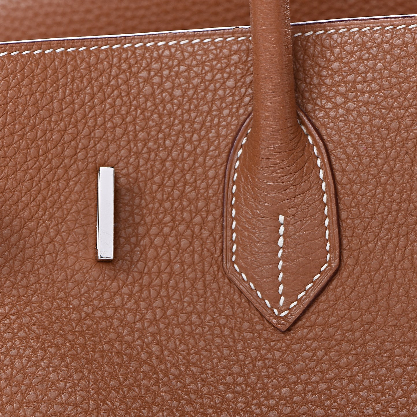 Taurillon Clemence Birkin 35 Gold