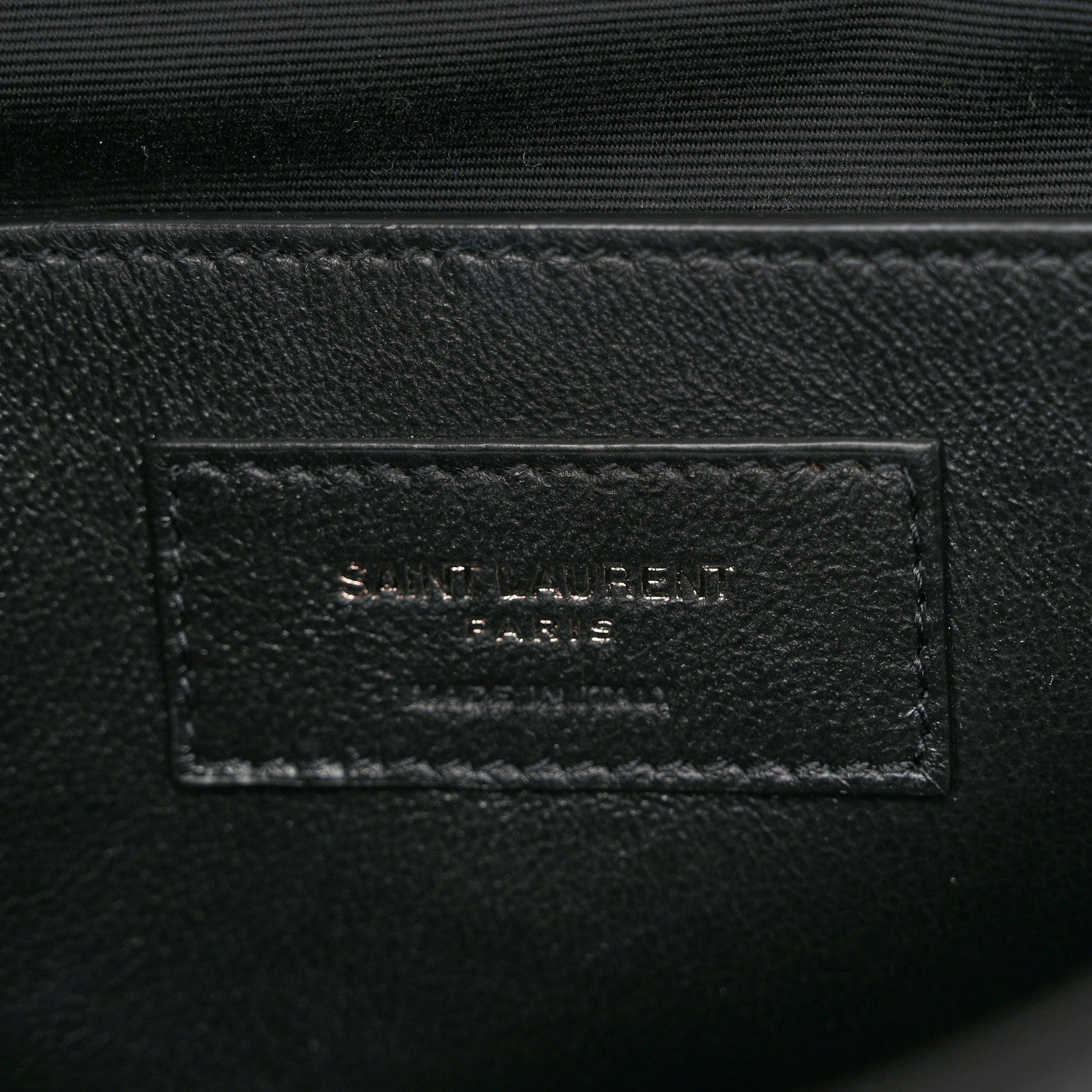 Saint Laurent Crinkled Calfskin Matelasse Monogram Baby Niki Chain Satchel Storm 7 of 10