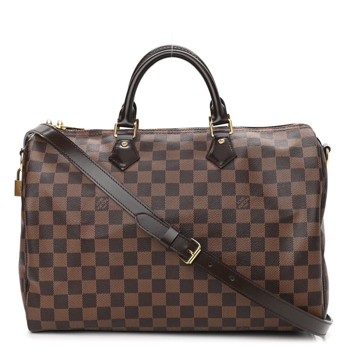 Damier Ebene Speedy Bandouliere 35