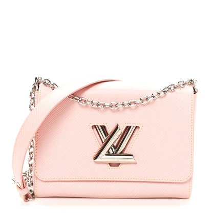 Louis Vuitton Epi Twist Shoulder Bag MM Rose Ballerine 1 of 9