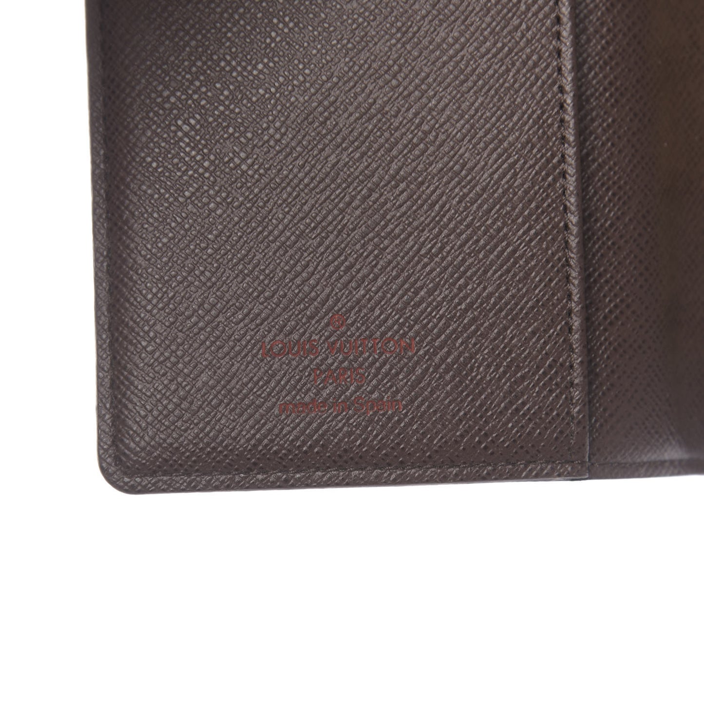 Damier Ebene Small Ring Agenda Cover
