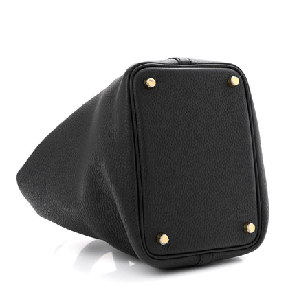 Hermes Taurillon Clemence Picotin Lock 18 PM Black 4 of 11