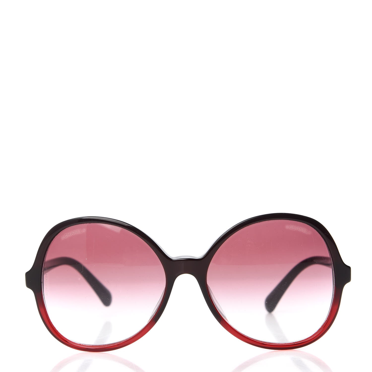 Chanel CC Sunglasses 5351 Black Red 2 of 8