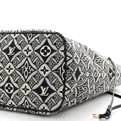 Louis Vuitton Jacquard Since 1854 Neverfull MM Grey 12 of 14