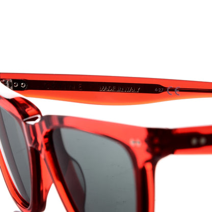Celine Acetate Cat Eye Sunglasses CL40023I Red 5 of 7