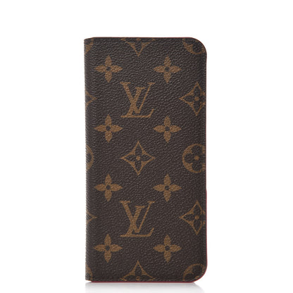Louis Vuitton Monogram iPhone 7/8 Plus Folio Case Pink 1 of 10