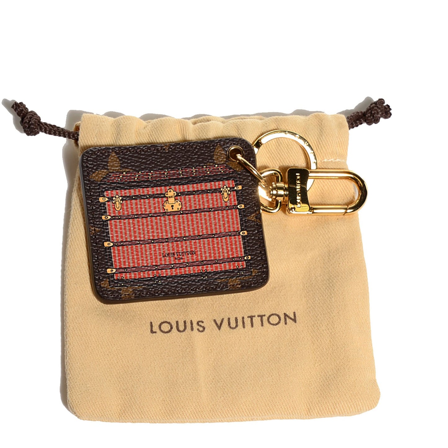 Monogram Illustre Trunk Key Holder Bordeaux