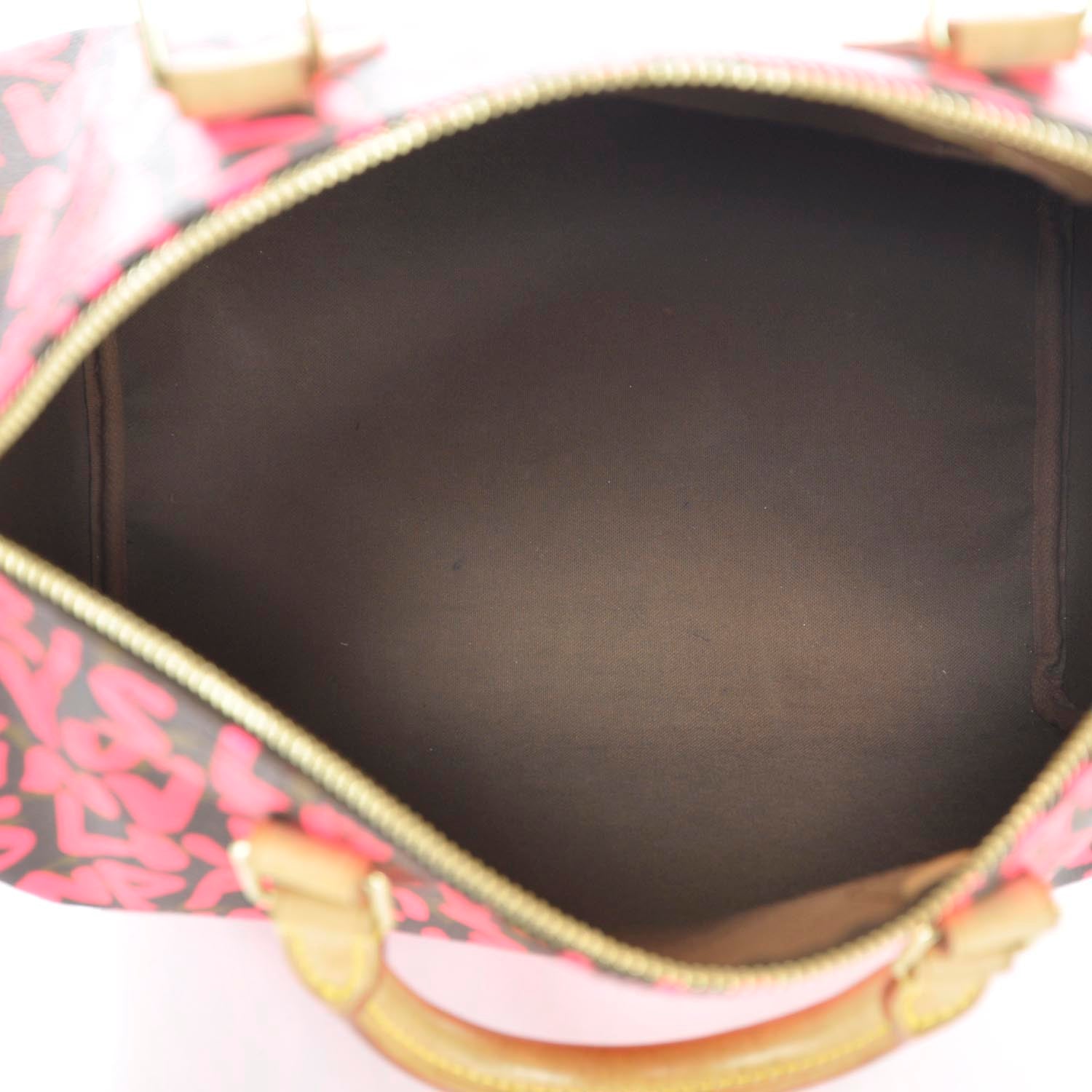 Louis Vuitton Monogram Graffiti Speedy 30 Fuchsia 10 of 11
