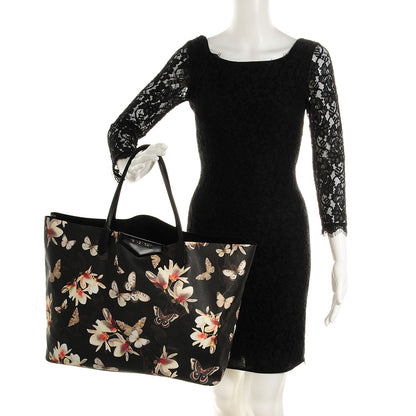 Givenchy Textured Coated Canvas Magnolia and Moth Print Large Antigona Tote 2 of 8