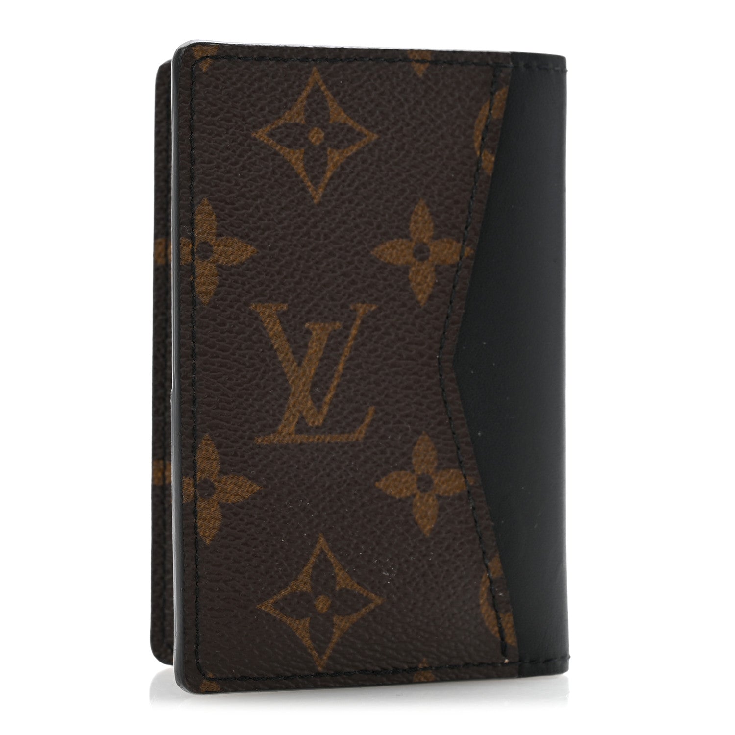 Louis Vuitton Monogram Macassar Pocket Organizer NM 3 of 9
