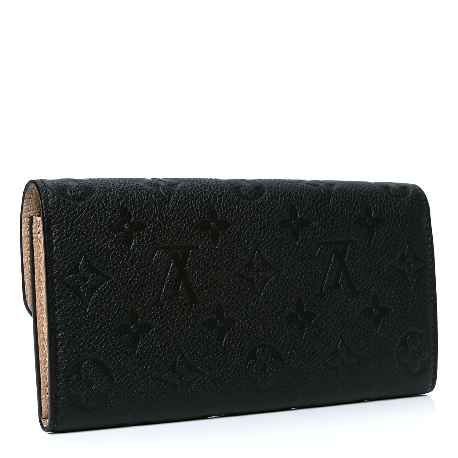Louis Vuitton Empreinte Emilie Wallet Black Dune 2 of 4