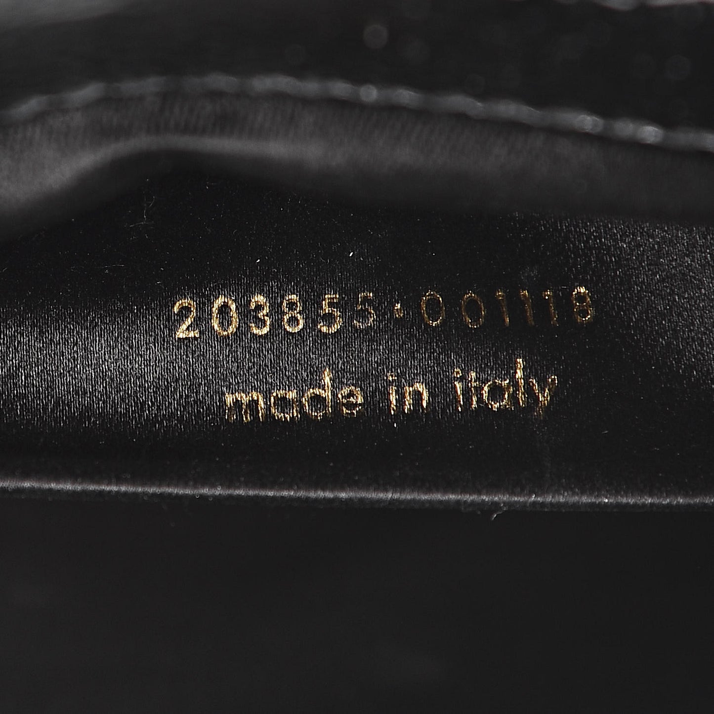 Textured Patent Monogram Large Belle De Jour Clutch Black