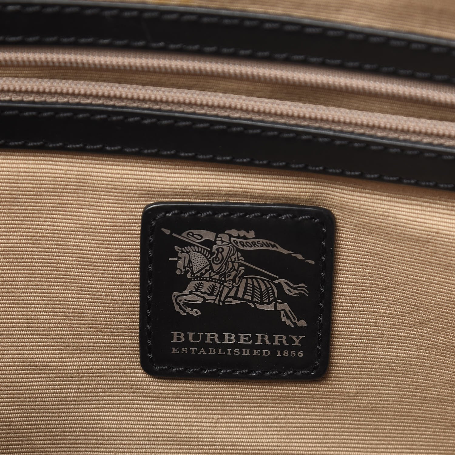Burberry Supernova Check Bowling Bag Black 6 of 15