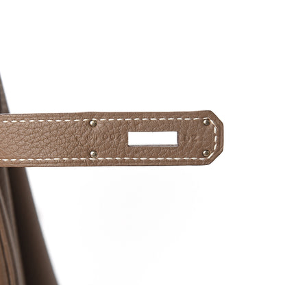 Hermes Togo Kelly Retourne 32 Etoupe 6 of 10