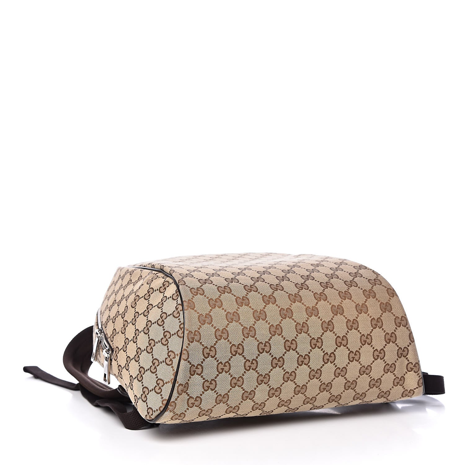 Gucci Monogram Travel Backpack Dark Brown 4 of 9