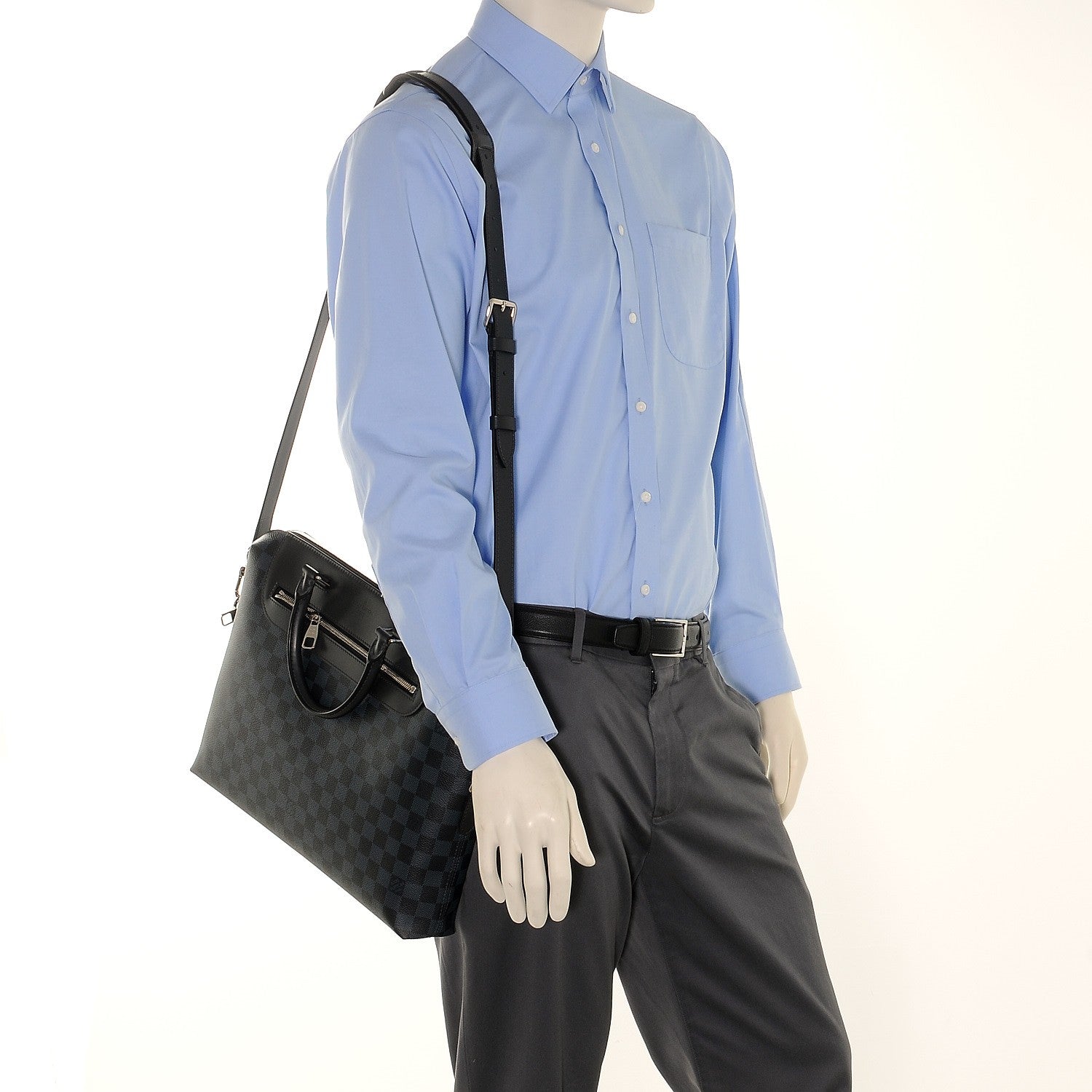 Louis Vuitton Damier Cobalt Porte-Documents Jour 2 of 9