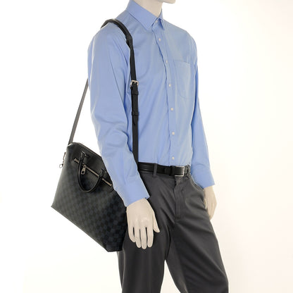 Louis Vuitton Damier Cobalt Porte-Documents Jour 2 of 9