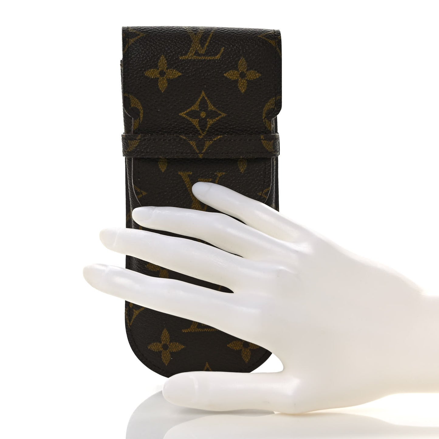 Monogram Glasses Sunglasses Case w Flap