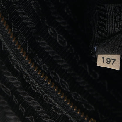 Prada Tessuto Nylon Soft Calf Tote Black 8 of 11