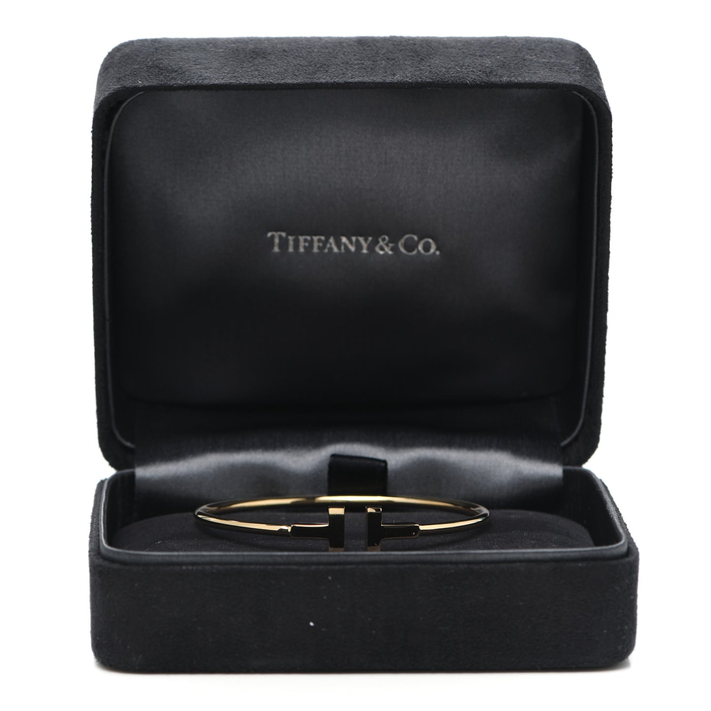 18K Yellow Gold T Wire Bracelet