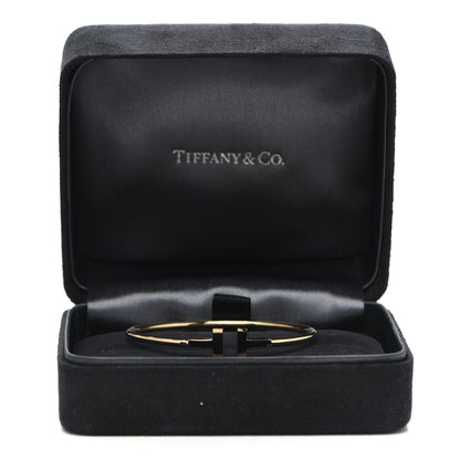Tiffany 18K Yellow Gold T Wire Bracelet 5 of 5
