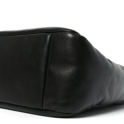 Saint Laurent Padded Lambskin Small Le 5 A 7 Supple Hobo Black 10 of 10