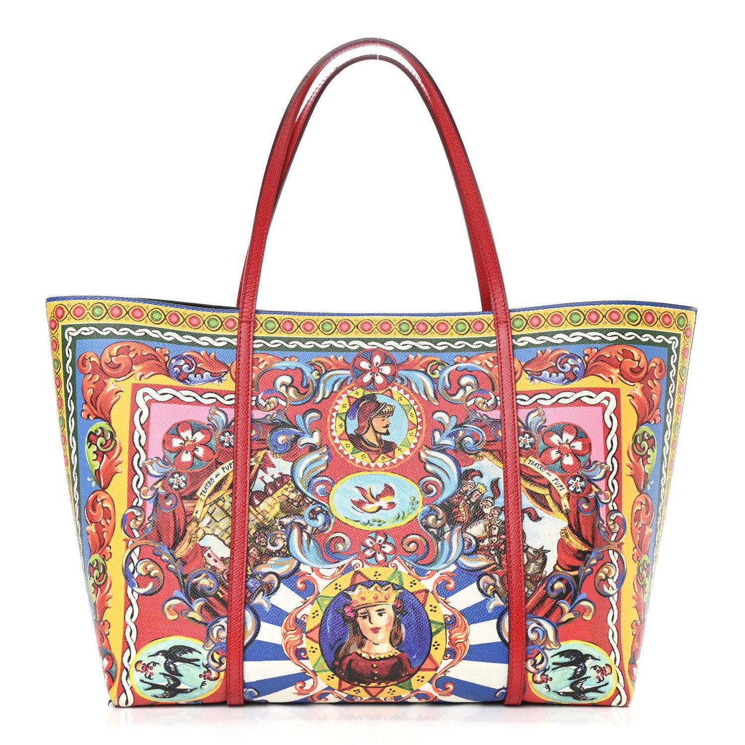 Dolce & Gabbana Dauphine Printed Escape Portofino Tote 3 of 8