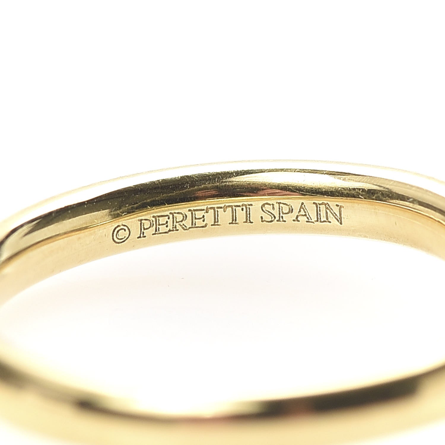 Tiffany 18K Yellow Gold Yellow Diamond Elsa Peretti Wedding Band Ring 47 4 4 of 6