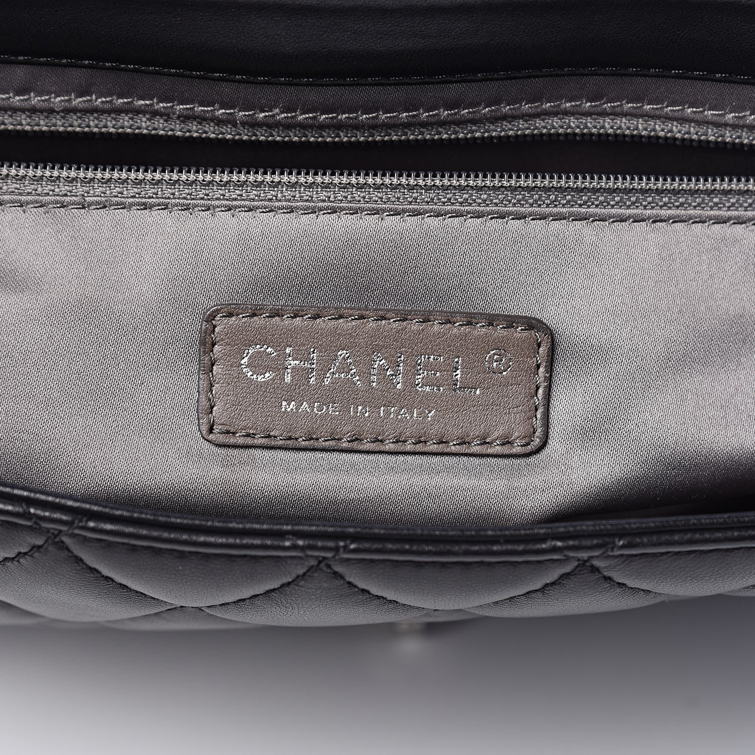 Chanel Lambskin Quilted Jumbo Coco Rain Flap Black 11 of 14
