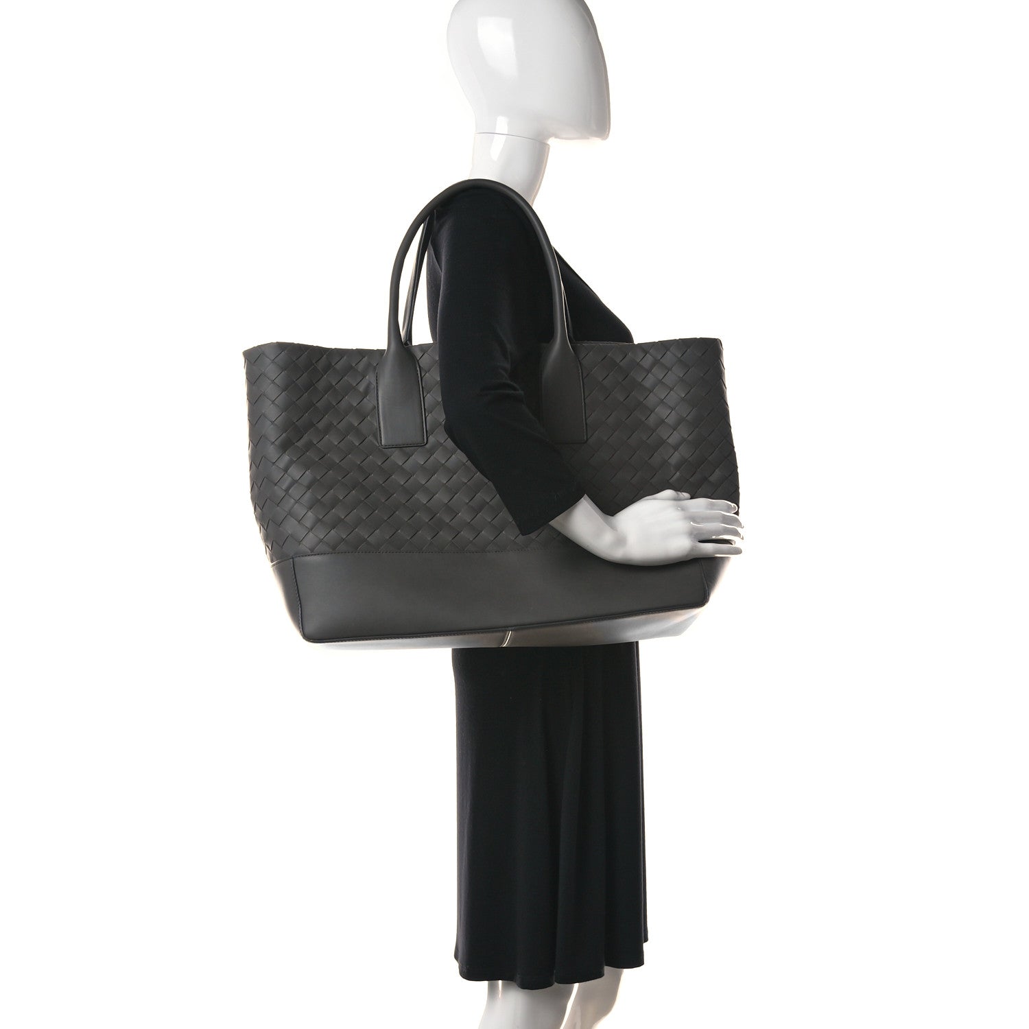 Bottega Veneta Nappa Intrecciato Tote Grey 2 of 22