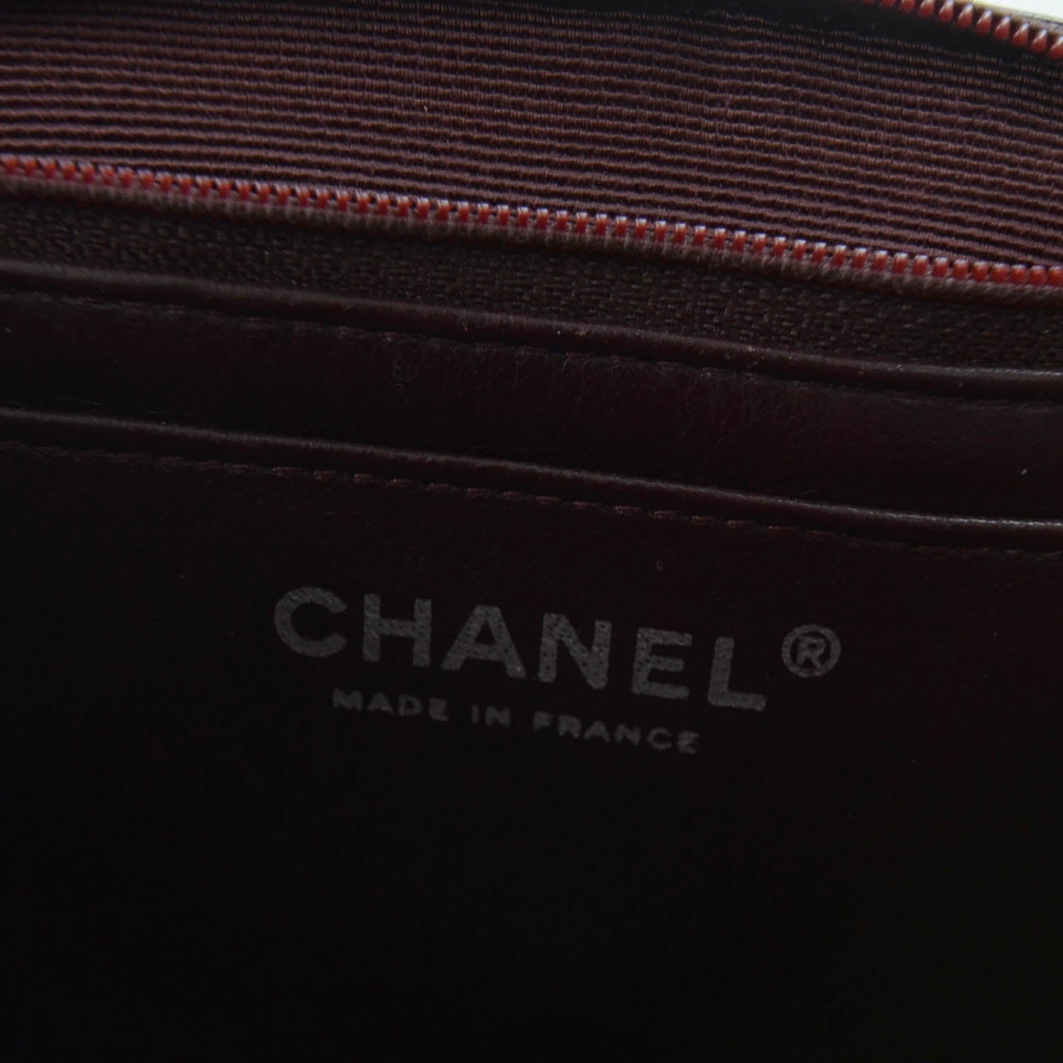 Chanel Lambskin Quilted Mini Flap Black 8 of 13