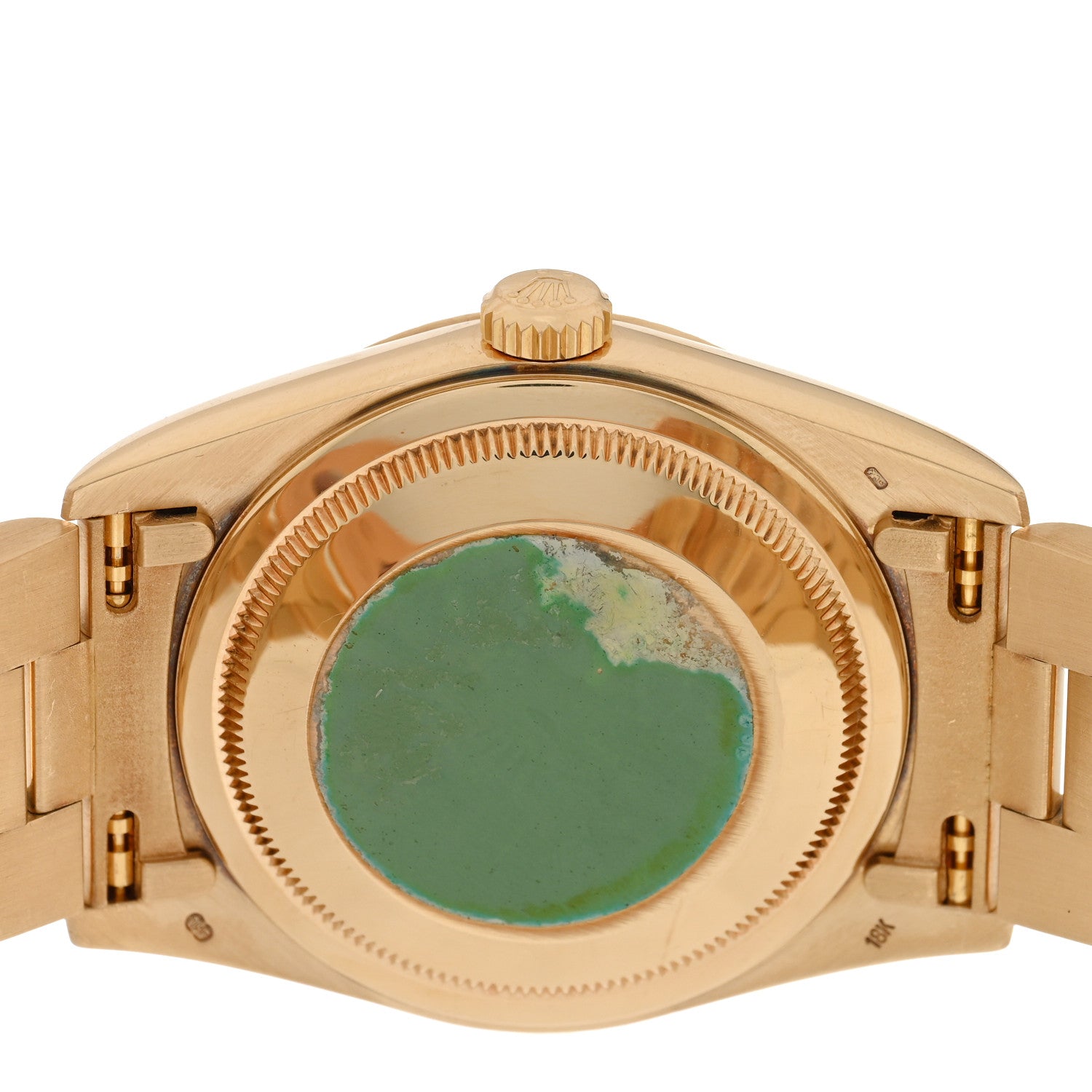 Rolex 18K Yellow Gold Diamond 36mm Oyster Perpetual Day-Date President Watch Champagne Roman 18338 4 of 4
