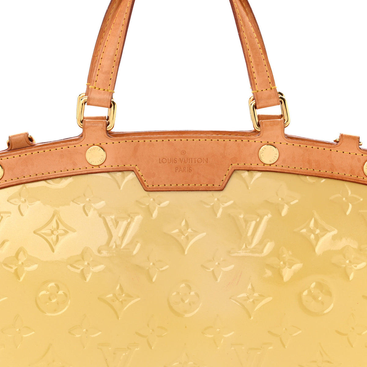 Louis Vuitton Vernis Brea MM Blanc Corail 6 of 11