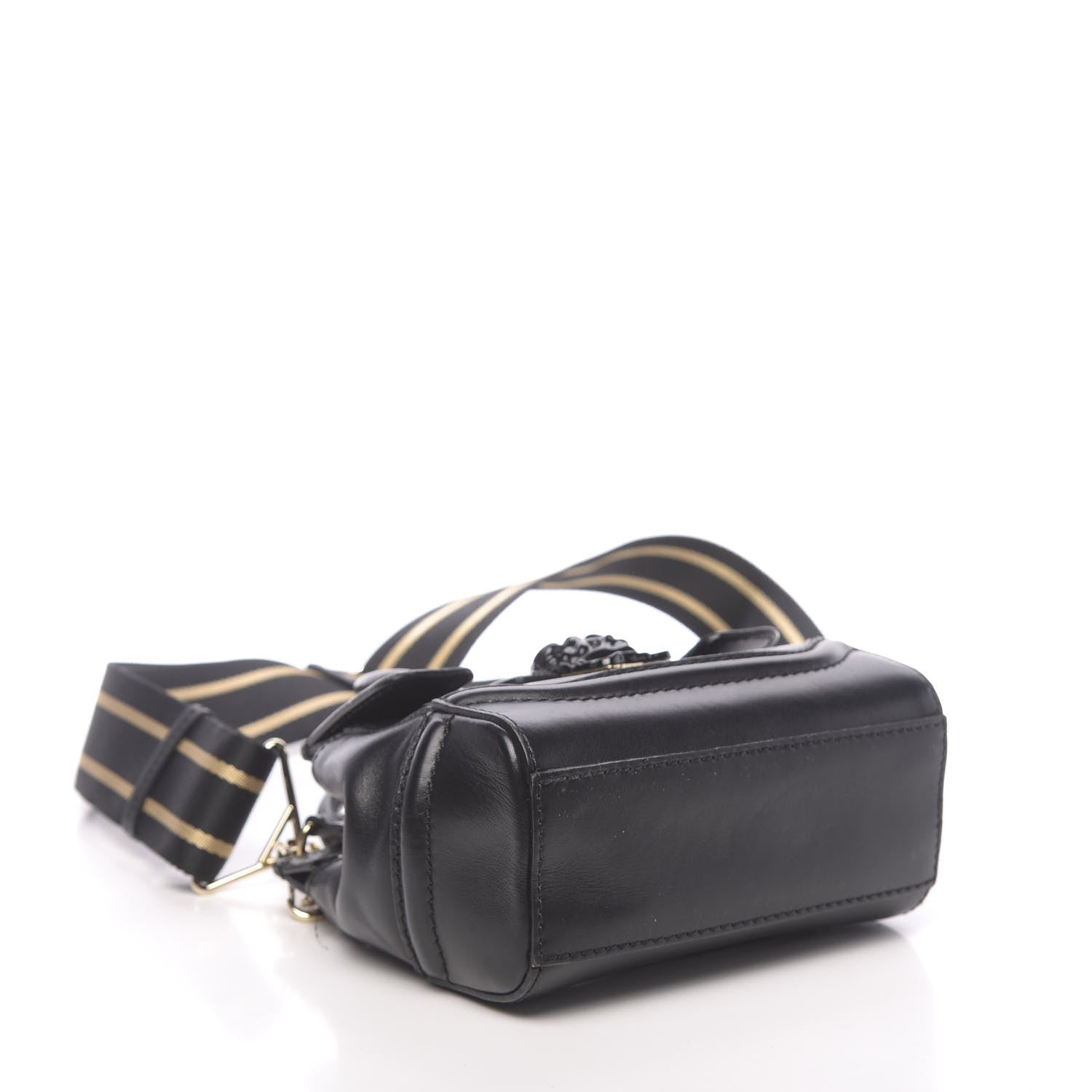 Versace Calfskin Small Palazzo Empire Bag Black 3 of 9