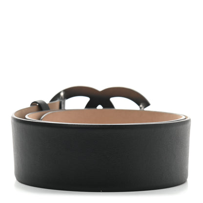 Chanel Calfskin CC Belt 75 30 Black 2 of 5