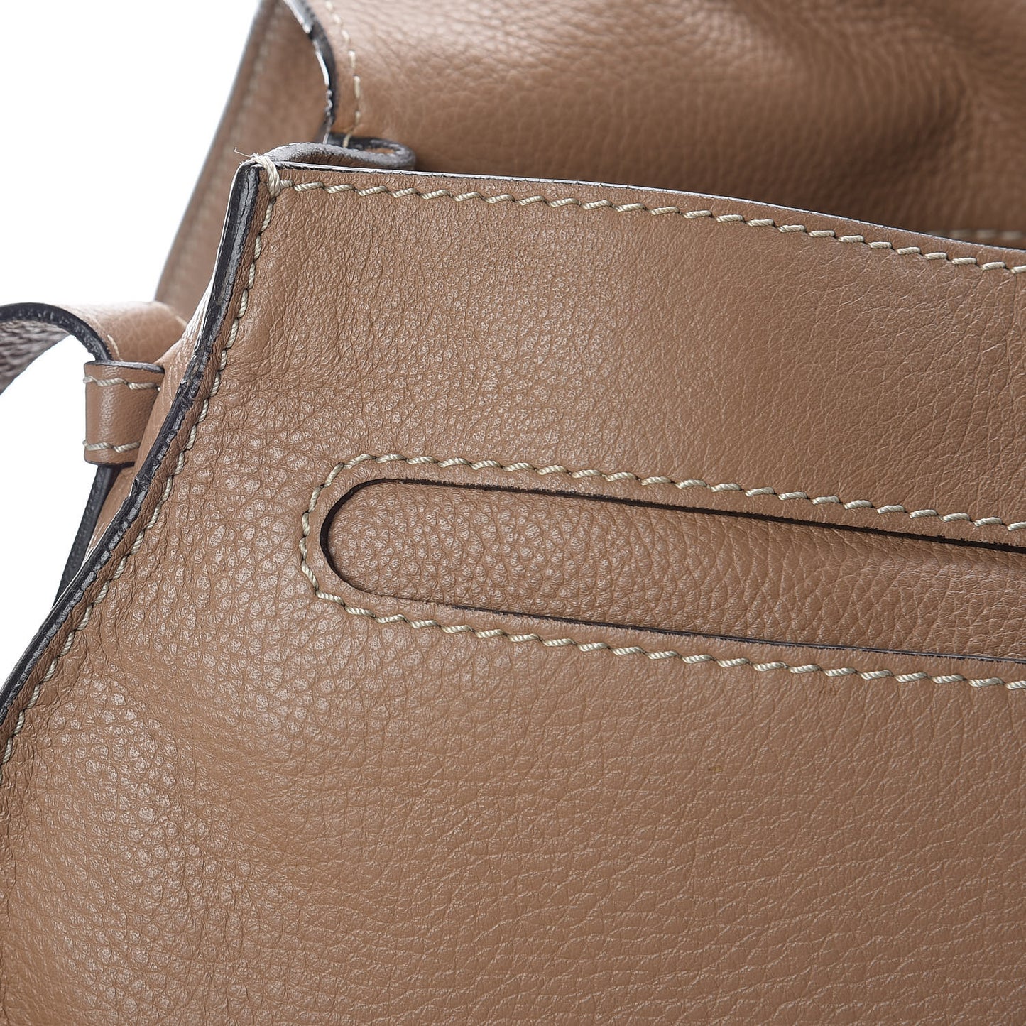 Calfskin Medium Marcie Round Crossbody Bag Nut