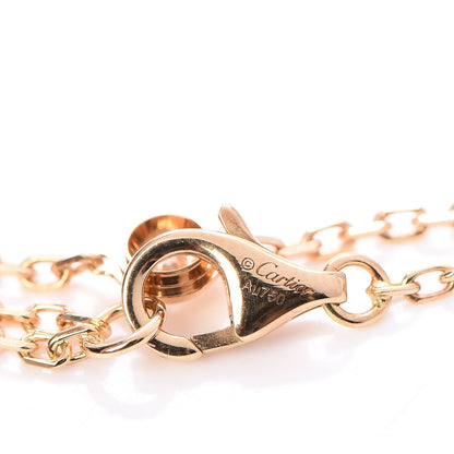 Cartier 18K Yellow Gold Diamond SM D'Amour Bracelet 6 of 7