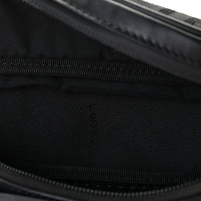 Fendi Neoprene Mesh Vitello Grace FF Pocket Belt Bag Black 7 of 12