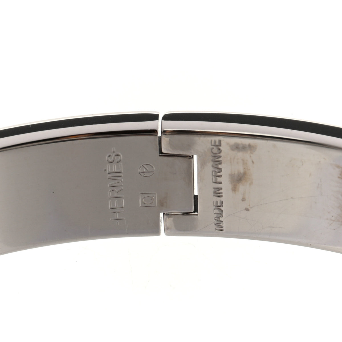 Hermes Enamel Narrow Clic Clac H PM Bracelet Black 4 of 4