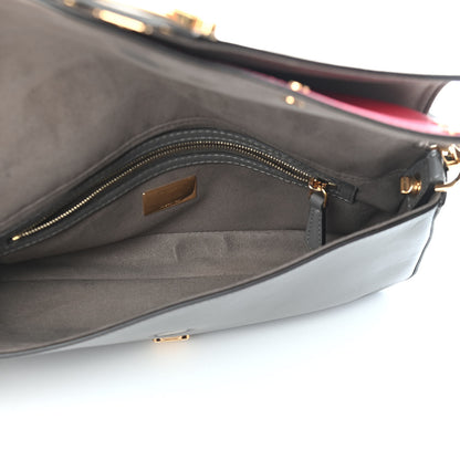 Fendi Vitello Grace FF 1974 Baguette Argilla Nuvola Fragola 5 of 9