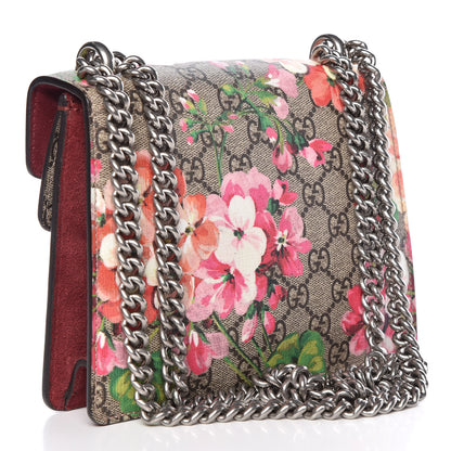 Gucci GG Supreme Monogram Blooms Mini Dionysus Shoulder Bag Beige Multicolor Dry Rose 3 of 10
