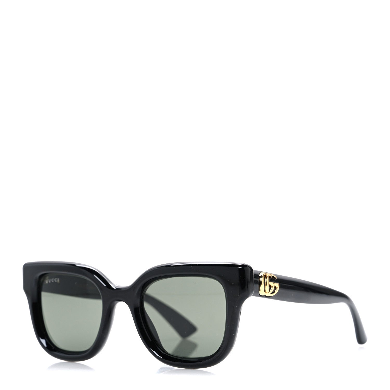 Gucci Acetate Round Sunglasses GG1828S Black 1 of 8