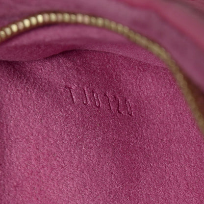 Louis Vuitton Calfskin Embossed Courtney Pochette Clutch Fuchsia 7 of 7