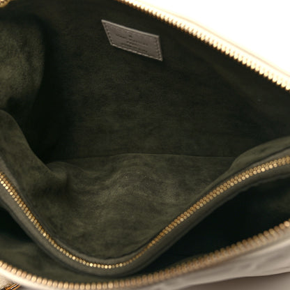 Louis Vuitton Lambskin Embossed Monogram Coussin PM Beige Cream 5 of 11
