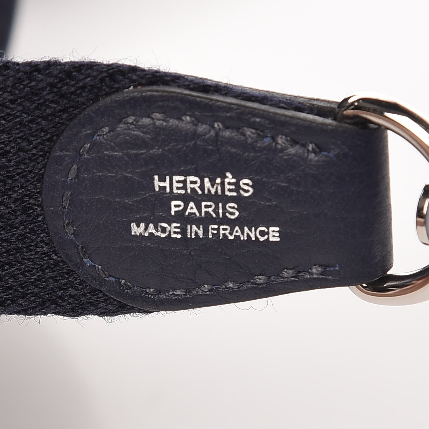 Hermes Taurillon Clemence Evelyne TPM Bleu Nuit 10 of 11