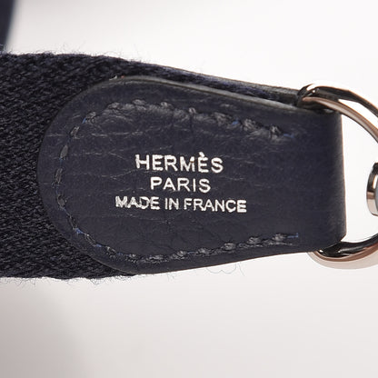 Hermes Taurillon Clemence Evelyne TPM Bleu Nuit 10 of 11
