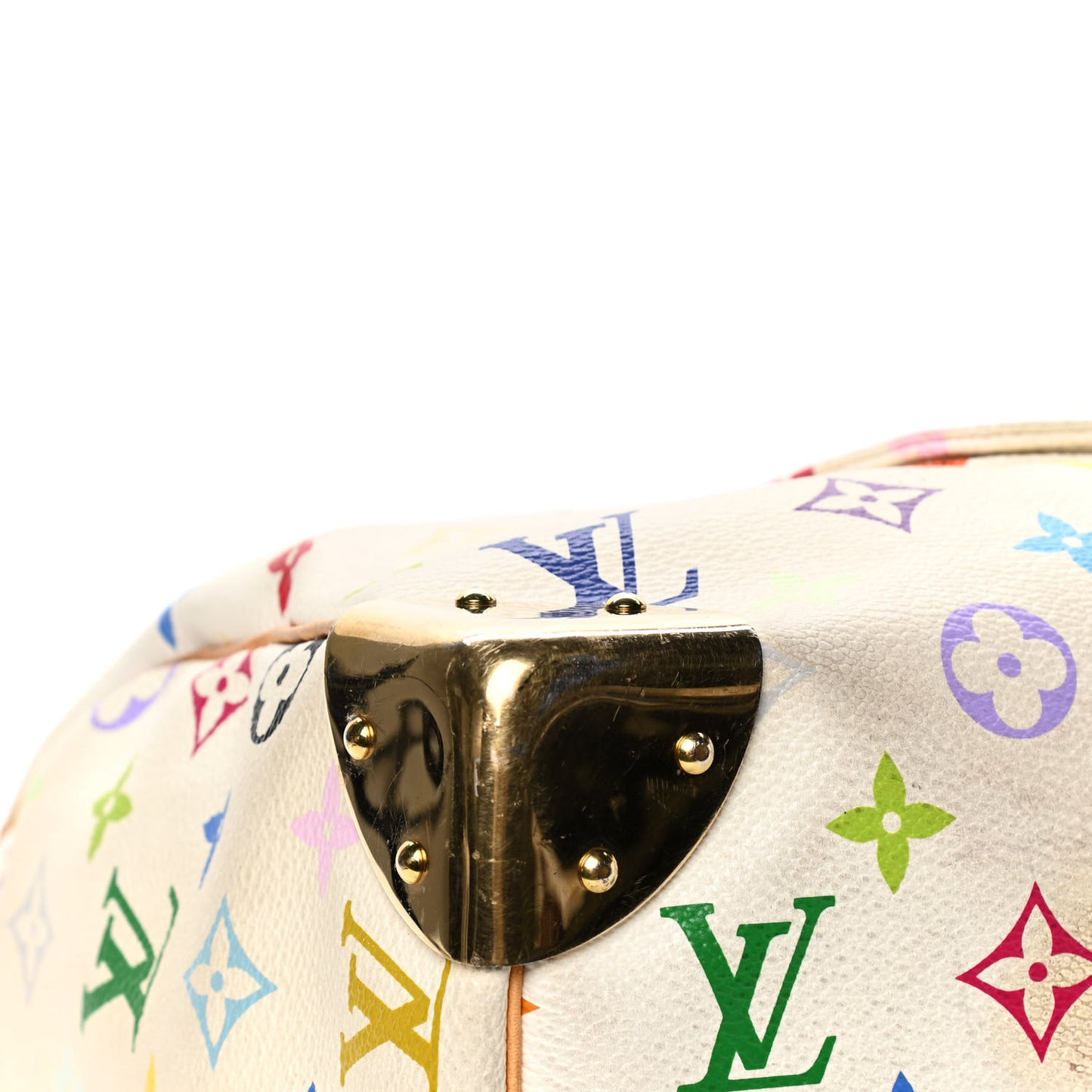 Monogram Multicolor Speedy 30 White