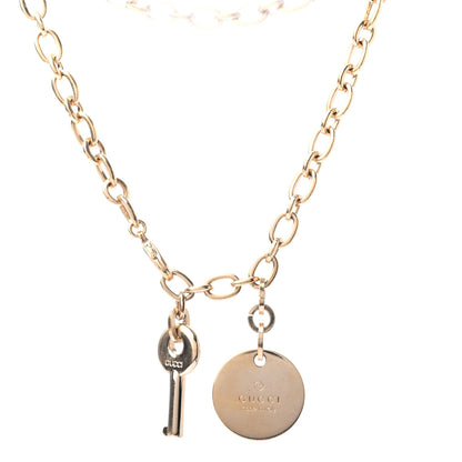 Gucci Metal Key Bag Charm Gold 2 of 3