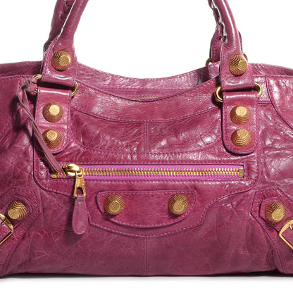 Balenciaga Agneau Giant 21 Gold Hardware Part Time Magenta 11 of 11