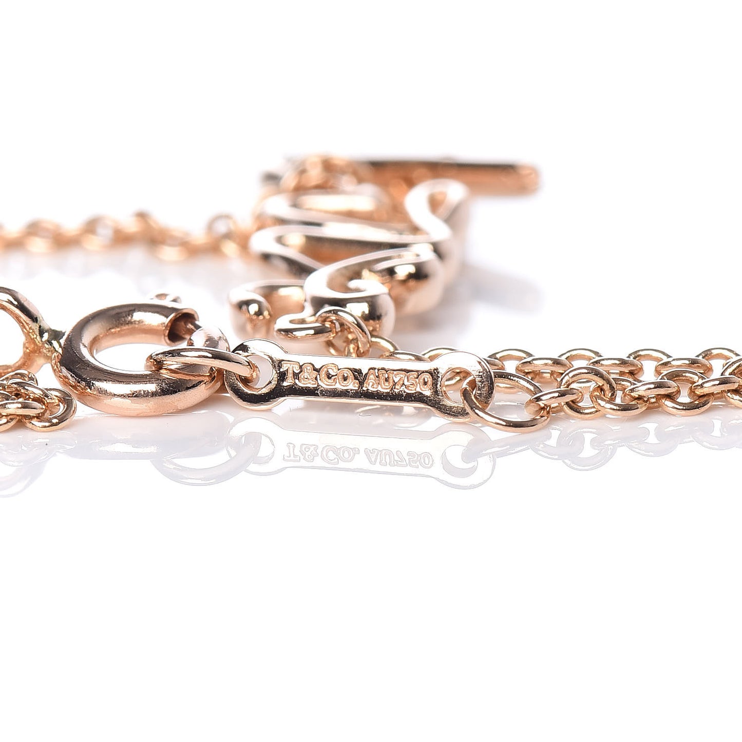 18K Rose Gold Paloma Picasso Graffiti Love Bracelet